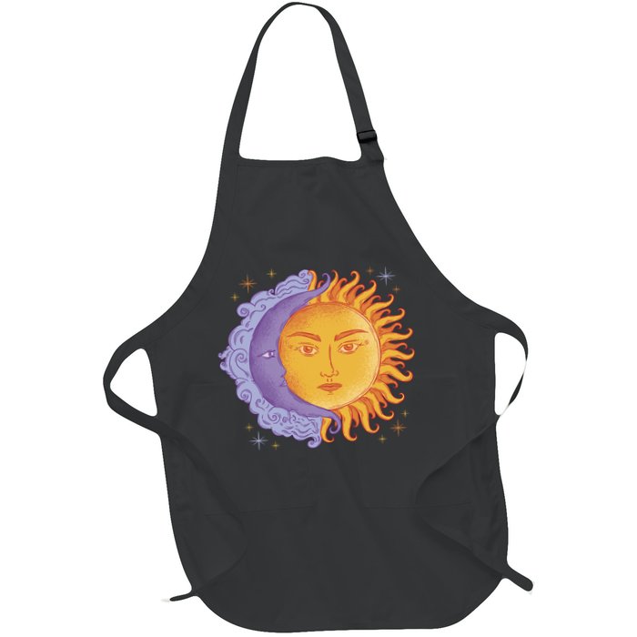 Sun And Moon Sky Apron