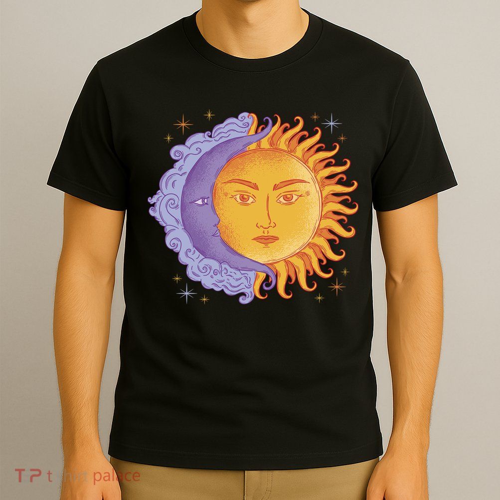 Sun And Moon Sky T-Shirt