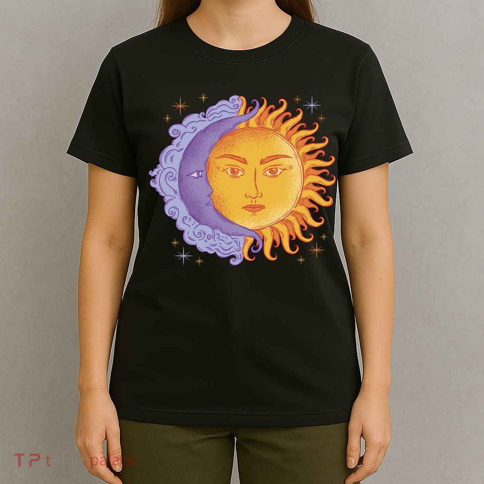 Sun And Moon Sky T-Shirt