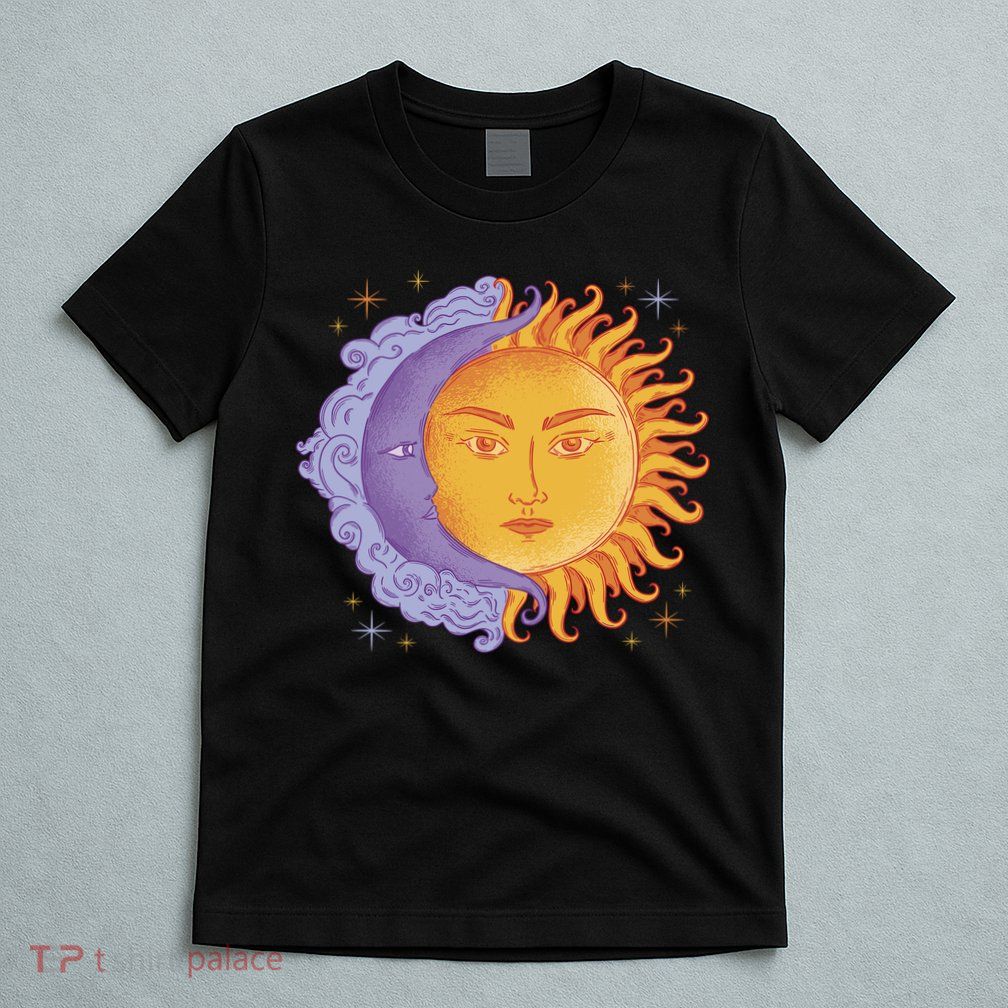 Sun And Moon Sky T-Shirt