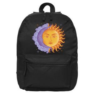 Sun And Moon Sky 16 in Basic Backpack