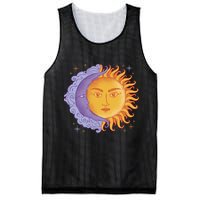 Sun And Moon Sky Mesh Reversible Basketball Jersey Tank