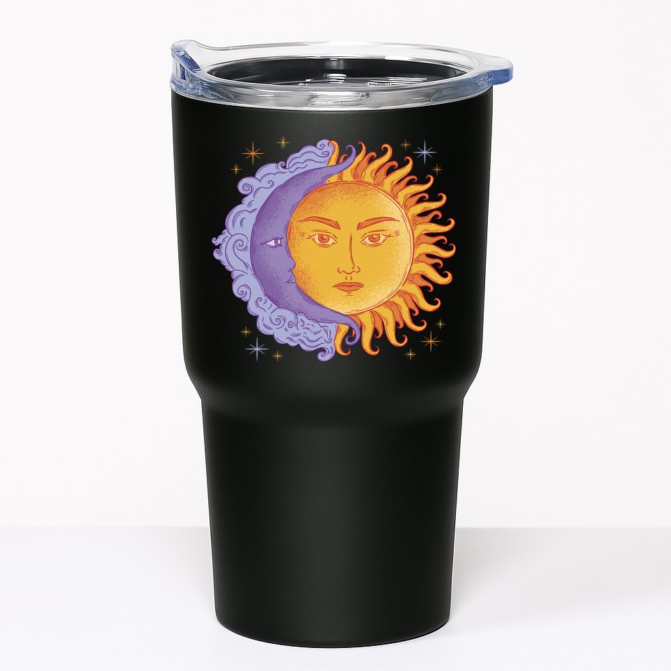 Sun And Moon Sky Tumbler