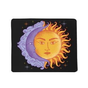 Sun And Moon Sky Mousepad