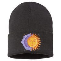 Sun And Moon Sky Sustainable Knit Beanie