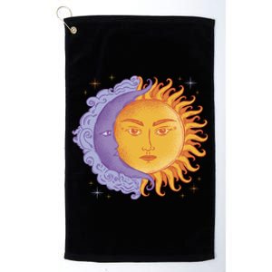 Sun And Moon Sky Platinum Collection Golf Towel