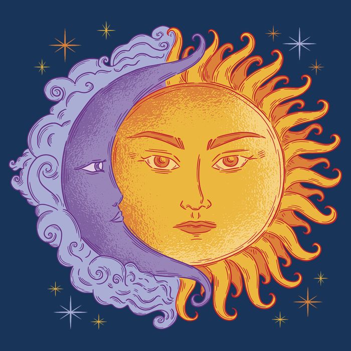 Sun And Moon Sky Infant Baby Jersey Bodysuit