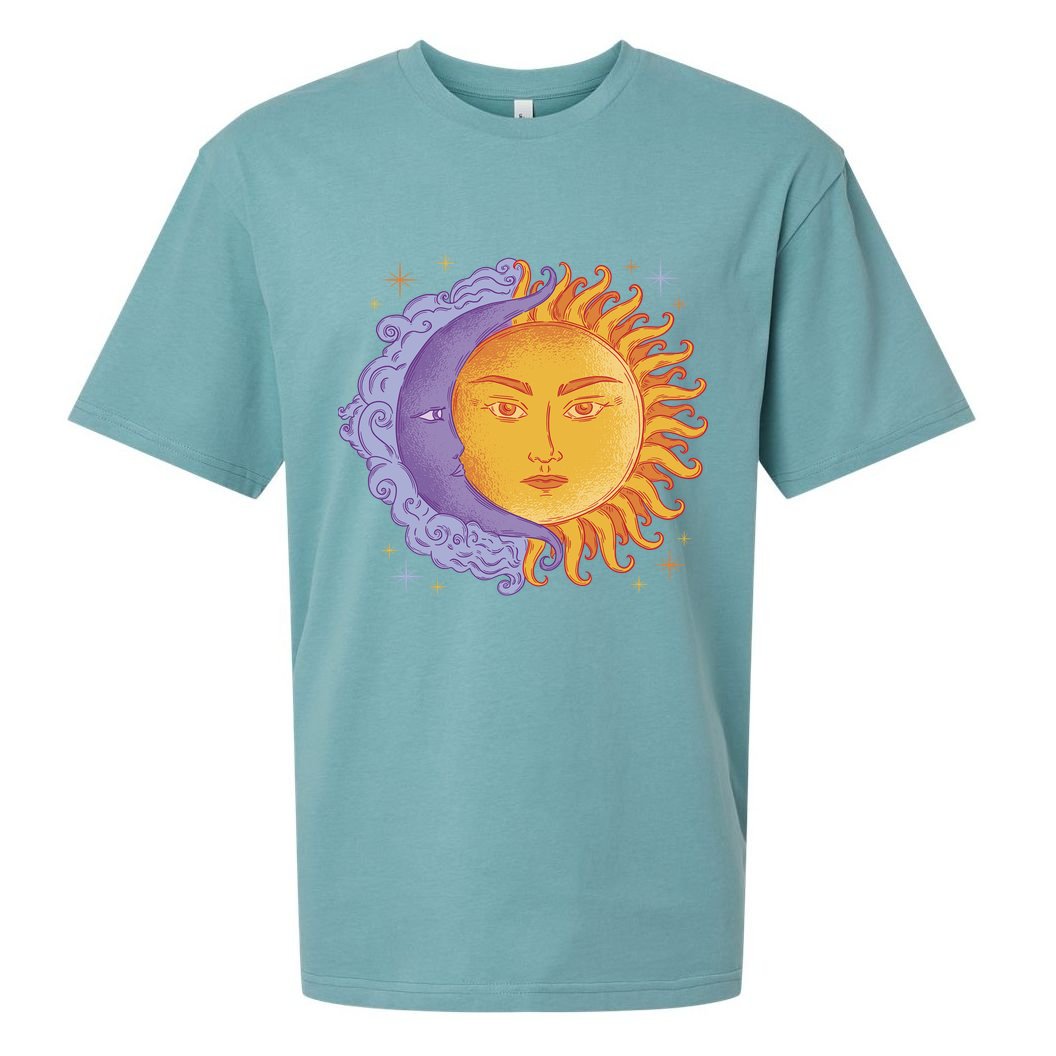 Sun And Moon Sky Sueded Cloud Jersey T-Shirt