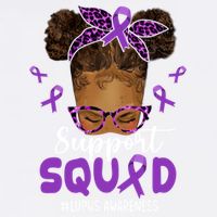 Supportsquad Afro Messy Bun Leopard Lupus Awareness Meaningful Gift Garment-Dyed Sweatshirt