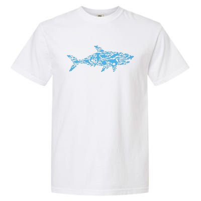 Shark Animal Marine Biology Science Scientist Shark Lover Garment-Dyed Heavyweight T-Shirt