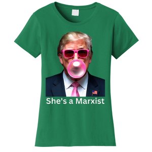 SheS A Marxist Funny Donald Trump Debate Saying 2024 Women's T-Shirt