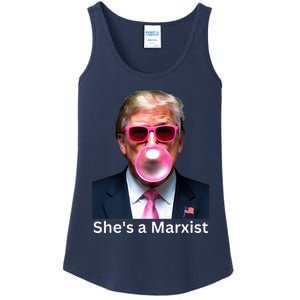 SheS A Marxist Funny Donald Trump Debate Saying 2024 Ladies Essential Tank