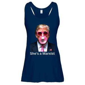 SheS A Marxist Funny Donald Trump Debate Saying 2024 Ladies Essential Flowy Tank