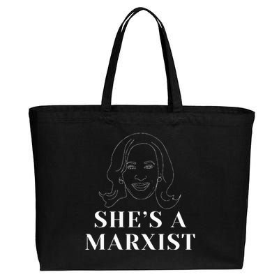 SheS A Marxist Cotton Canvas Jumbo Tote