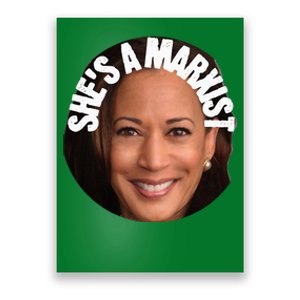 SheS A Marxist Kamala Trump 2024 Election Debate Poster