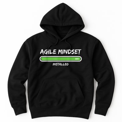 Scrum Agile Mindset Installed Project Hoodie