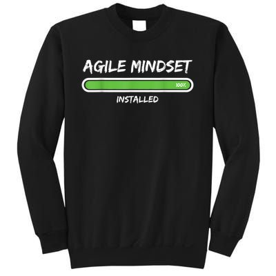 Scrum Agile Mindset Installed Project Sweatshirt