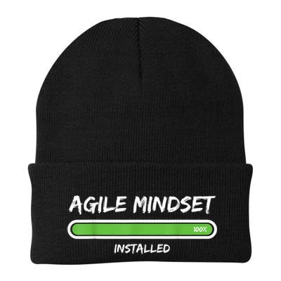 Scrum Agile Mindset Installed Project Knit Cap Winter Beanie