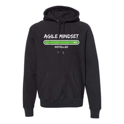 Scrum Agile Mindset Installed Project Premium Hoodie