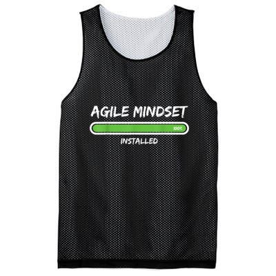 Scrum Agile Mindset Installed Project Mesh Reversible Basketball Jersey Tank