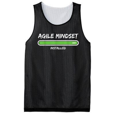 Scrum Agile Mindset Installed Project Mesh Reversible Basketball Jersey Tank