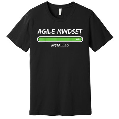 Scrum Agile Mindset Installed Project Premium T-Shirt