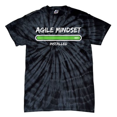 Scrum Agile Mindset Installed Project Tie-Dye T-Shirt