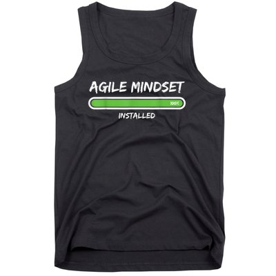 Scrum Agile Mindset Installed Project Tank Top