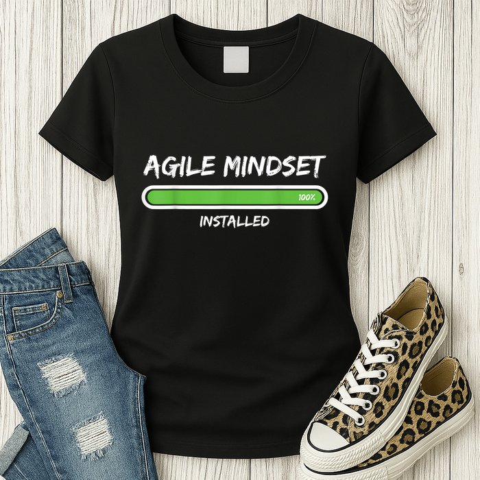 Scrum Agile Mindset Installed Project Women's T-Shirt