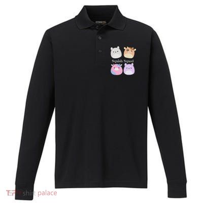 Stuffed Animal Mallow Plush Collector Soft Toy Performance Long Sleeve Polo