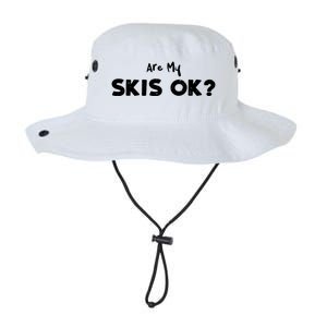 Snowboard: Are My Skis Ok? Skiing Sayings Gift Legacy Cool Fit Booney Bucket Hat