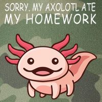 School Axolotl My Axolotl Ate My Homework Cute Axolotl Legacy Tie Dye Trucker Hat