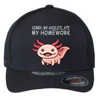 School Axolotl My Axolotl Ate My Homework Cute Axolotl Flexfit Unipanel Trucker Cap