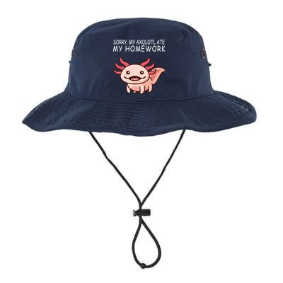School Axolotl My Axolotl Ate My Homework Cute Axolotl Bucket Hat