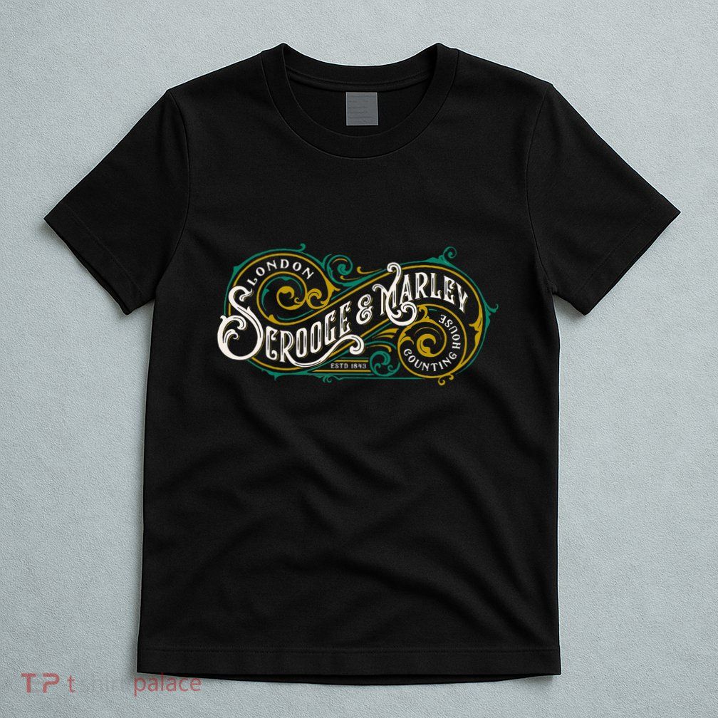 Scrooge And Marley Counting House Christmas Carol T-Shirt