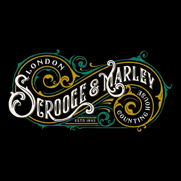Scrooge And Marley Counting House Christmas Carol Cooling Performance Long Sleeve Crew