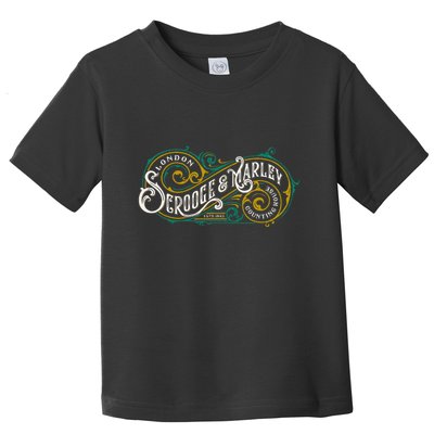 Scrooge And Marley Counting House Christmas Carol Toddler T-Shirt