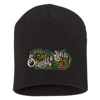 Scrooge And Marley Counting House Christmas Carol Short Acrylic Beanie