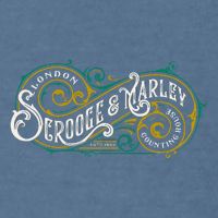 Scrooge And Marley Counting House Christmas Carol Garment-Dyed Sweatshirt