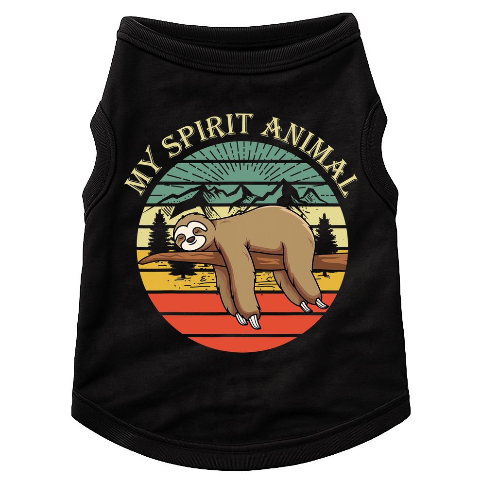 Sloths Are My Spirit Animal Sloth Is My Spirit Animal Doggie Tank