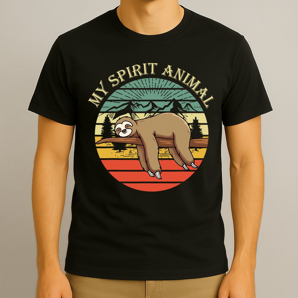 Sloths Are My Spirit Animal Sloth Is My Spirit Animal T-Shirt