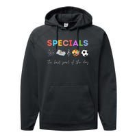 Specials Art Music PE Teacher Team Best Part Of The Day Performance Fleece Hoodie