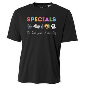 Specials Art Music PE Teacher Team Best Part Of The Day Cooling Performance Crew T-Shirt