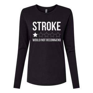 Stroke Awareness Month Funny Stroke Survivor Womens Cotton Relaxed Long Sleeve T-Shirt