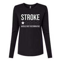 Stroke Awareness Month Funny Stroke Survivor Womens Cotton Relaxed Long Sleeve T-Shirt