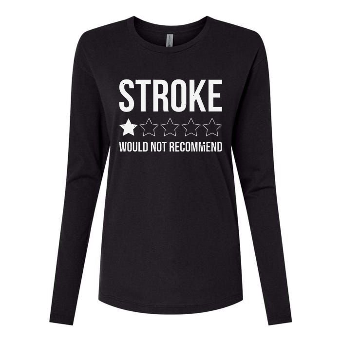 Stroke Awareness Month Funny Stroke Survivor Womens Cotton Relaxed Long Sleeve T-Shirt