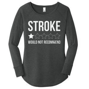 Stroke Awareness Month Funny Stroke Survivor Women's Perfect Tri Tunic Long Sleeve Shirt