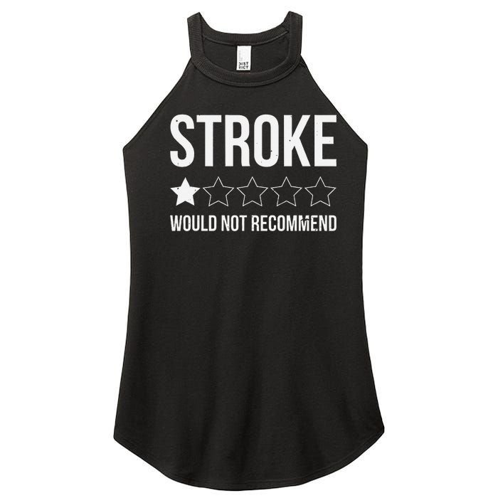 Stroke Awareness Month Funny Stroke Survivor Women's Perfect Tri Rocker Tank