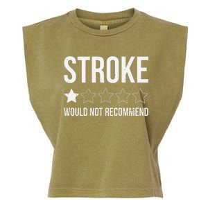 Stroke Awareness Month Funny Stroke Survivor Garment-Dyed Women's Muscle Tee