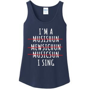 Singer Artist Musician Vocalist Soloist Music Diva I Sing Ladies Essential Tank